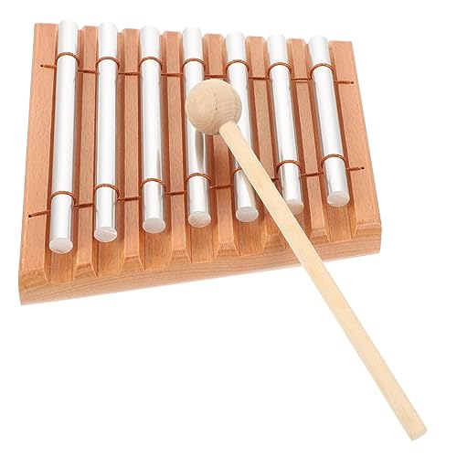 IMIKEYA 1 Satz Meditationsglocken mit Schlägel Schlaginstrument für Anfänger Hochwertige und Holzmaterialien für Musikunterricht und Kreative Entwicklung IMIKEYA 1 Satz Meditationsglocken mit Schlägel Schlaginstrument für Anfänger Hochwertige und Holzmaterialien für Musikunterricht und Kreative Entwicklung von IMIKEYA