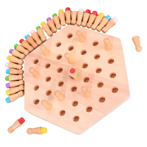 IMIKEYA 1 Satz Memory-Schach- spielzeuge Schachspiel Kinderspiel Schach passendes passendes Memory-Spiel Memory-Schach-Matching- Lernspielzeug hölzern IMIKEYA 1 Satz Memory-Schach- spielzeuge Schachspiel Kinderspiel Schach passendes passendes Memory-Spiel Memory-Schach-Matching- Lernspielzeug hölzern von IMIKEYA
