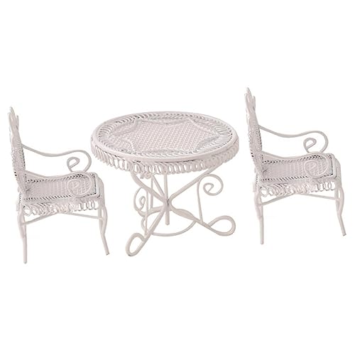 IMIKEYA 1 Satz Mini-Couchtisch für kindergeschenke Miniaturtisch Miniaturmöbel für Bastler Miniaturmöbel für Mini-Gartenstuhl kompakte Mini-Hausmöbel Eisen Weiß IMIKEYA 1 Satz Mini-Couchtisch für kindergeschenke Miniaturtisch Miniaturmöbel für Bastler Miniaturmöbel für Mini-Gartenstuhl kompakte Mini-Hausmöbel Eisen Weiß von IMIKEYA