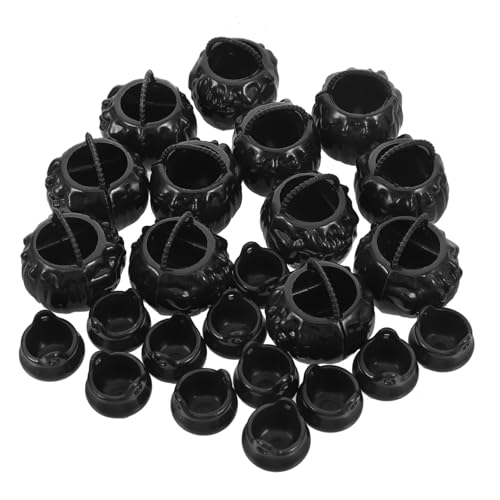 IMIKEYA 1 Satz Mini-Hexenfasskessel Halloween Eimer zauberin Dekoration wasserkocher Miniatur-Kesseltöpfe Miniatur-Handwerk Miniaturhauszubehör Mini-Kesselkessel Plastik Black IMIKEYA 1 Satz Mini-Hexenfasskessel Halloween Eimer zauberin Dekoration wasserkocher Miniatur-Kesseltöpfe Miniatur-Handwerk Miniaturhauszubehör Mini-Kesselkessel Plastik Black von IMIKEYA