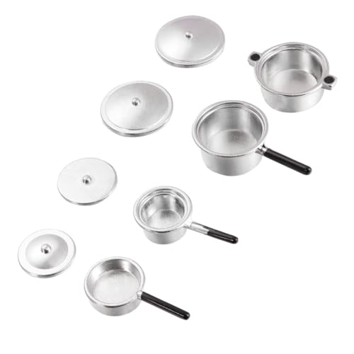 IMIKEYA 1 Satz Mini Küchenutensilien aus Metall Teiliges für Silber Rollenspielzeug für Kreativität und Vorstellungskraft Fördern IMIKEYA 1 Satz Mini Küchenutensilien aus Metall Teiliges für Silber Rollenspielzeug für Kreativität und Vorstellungskraft Fördern von IMIKEYA