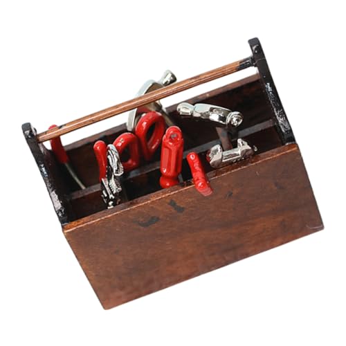 IMIKEYA 1 Satz Mini -Toolbox -Spielzeuge werkzeugkoffer Tiny House Accessoires Miniatur-Puppenhauszubehör Werkzeuge Mini-Sachen Kinderspielzeug hölzern Coffee IMIKEYA 1 Satz Mini -Toolbox -Spielzeuge werkzeugkoffer Tiny House Accessoires Miniatur-Puppenhauszubehör Werkzeuge Mini-Sachen Kinderspielzeug hölzern Coffee von IMIKEYA