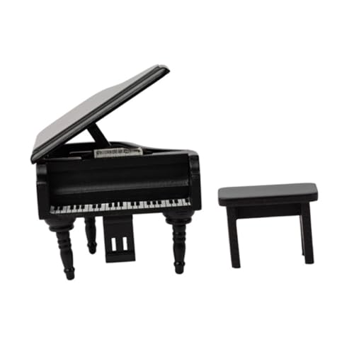 IMIKEYA 1 Satz Mini -klavierstand Mini- Miniatur Dekorativer Mini-puppenhaus-ausstellungsständer Piano-Modell Klavierdekore Winziges Klavier Mini-Piano-Verzierungen Mini Möbel Holz IMIKEYA 1 Satz Mini -klavierstand Mini- Miniatur Dekorativer Mini-puppenhaus-ausstellungsständer Piano-Modell Klavierdekore Winziges Klavier Mini-Piano-Verzierungen Mini Möbel Holz von IMIKEYA