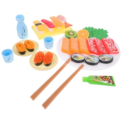 IMIKEYA 1 Satz Mini-lebensmittelmodelle Für Kinder, Miniatur-Sushi-Spielzeug, Rollenspiel-Spielzeug, Künstliche Lebensmittel-Requisite IMIKEYA 1 Satz Mini-lebensmittelmodelle Für Kinder, Miniatur-Sushi-Spielzeug, Rollenspiel-Spielzeug, Künstliche Lebensmittel-Requisite von IMIKEYA