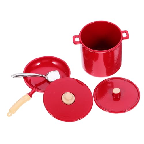 IMIKEYA 1 Satz Mini-simulationsmodell Puppenhausherde Mini-kocher Miniatur- Mini-kochgeschirr 1/12 Puppenhauspfannen Puppenhaus-herdtopf Miniatur-kochtöpfe Puppenhaustopf Eisen Rot IMIKEYA 1 Satz Mini-simulationsmodell Puppenhausherde Mini-kocher Miniatur- Mini-kochgeschirr 1/12 Puppenhauspfannen Puppenhaus-herdtopf Miniatur-kochtöpfe Puppenhaustopf Eisen Rot von IMIKEYA