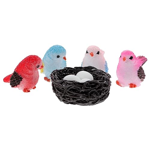 IMIKEYA 1 Satz Miniatur-Eidechsenfiguren Nest Feengarten Zubehör Käfige Rasenschmuck Ente wohnzimmerdeko miniaturfiguren Eier Dekoration gartenfiguren Bonsai-Ornament Landschaftsvogel Harz IMIKEYA 1 Satz Miniatur-Eidechsenfiguren Nest Feengarten Zubehör Käfige Rasenschmuck Ente wohnzimmerdeko miniaturfiguren Eier Dekoration gartenfiguren Bonsai-Ornament Landschaftsvogel Harz von IMIKEYA