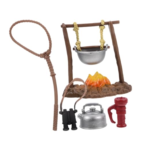 IMIKEYA 1 Satz Miniatur-campingmodelle Campingspielzeug Röhren Bausatz Klein Fort Ausrüstung Miniatur Lagerfeuer Falsches Lagerfeuer Plastik IMIKEYA 1 Satz Miniatur-campingmodelle Campingspielzeug Röhren Bausatz Klein Fort Ausrüstung Miniatur Lagerfeuer Falsches Lagerfeuer Plastik von IMIKEYA