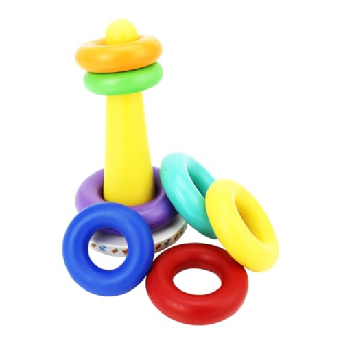 IMIKEYA 1 Satz Musikalischer Farbkreis Lernspielzeug aus Kunststoff für Bausteine Bunte Stapelringe interessante Staplerringe Bauen Stapelblöcke für Kleinkinder Plastik IMIKEYA 1 Satz Musikalischer Farbkreis Lernspielzeug aus Kunststoff für Bausteine Bunte Stapelringe interessante Staplerringe Bauen Stapelblöcke für Kleinkinder Plastik von IMIKEYA