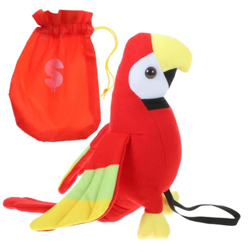 IMIKEYA Plüsch Papagei Schulter Requisite für Piratenkostüm Simulierter Papageien Spielzeug für Kinder Leichtes Design für Cosplay und Partys IMIKEYA Plüsch Papagei Schulter Requisite für Piratenkostüm Simulierter Papageien Spielzeug für Kinder Leichtes Design für Cosplay und Partys von IMIKEYA