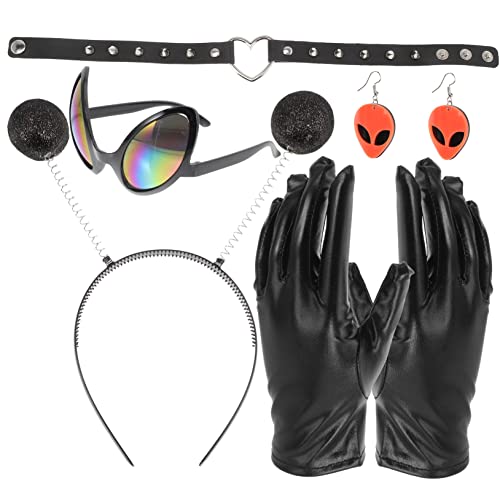 IMIKEYA 1 Satz Party Kostüm Set Wxsetbk Spaßige Augenbrille Ohrringe Haaraccessoires für Erwachsene für Cosplay und Feierlichkeiten IMIKEYA 1 Satz Party Kostüm Set Wxsetbk Spaßige Augenbrille Ohrringe Haaraccessoires für Erwachsene für Cosplay und Feierlichkeiten von IMIKEYA