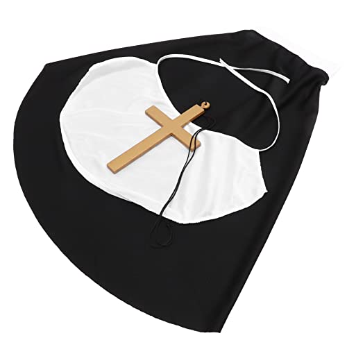 IMIKEYA 1 Satz Pastor Dreiteiliger Anzug Zubehör Für Priesterkostüme Nonne Kreuz Kreative Priesterkleidung Priester Cosplay Prop Halloween-priesterkostüm Priester Kostüm Männer Hölzern IMIKEYA 1 Satz Pastor Dreiteiliger Anzug Zubehör Für Priesterkostüme Nonne Kreuz Kreative Priesterkleidung Priester Cosplay Prop Halloween-priesterkostüm Priester Kostüm Männer Hölzern von IMIKEYA