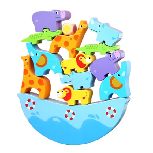 IMIKEYA 1 Satz Pfahlturmblöcke Spielzeuge Stapelbares Balancespielzeug Tierspielzeug Stapeln Cartoon- Aus Holz Stapelspielzeug Stapeln Himmelblau Hölzern IMIKEYA 1 Satz Pfahlturmblöcke Spielzeuge Stapelbares Balancespielzeug Tierspielzeug Stapeln Cartoon- Aus Holz Stapelspielzeug Stapeln Himmelblau Hölzern von IMIKEYA