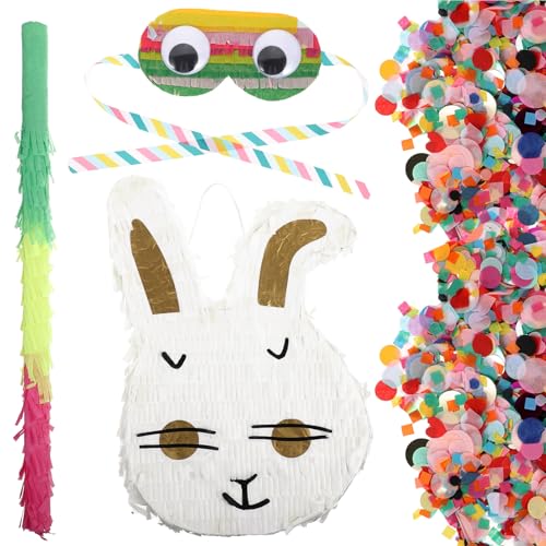 IMIKEYA 1 Satz Piñata Party Geburtstag ostern mitgebsel austecherformen ostern easter augenpflaster eye mask Pinata-Klopfspiel-Requisite Pinata-Augenmaske für Kinderspielzeug Papier von IMIKEYA
