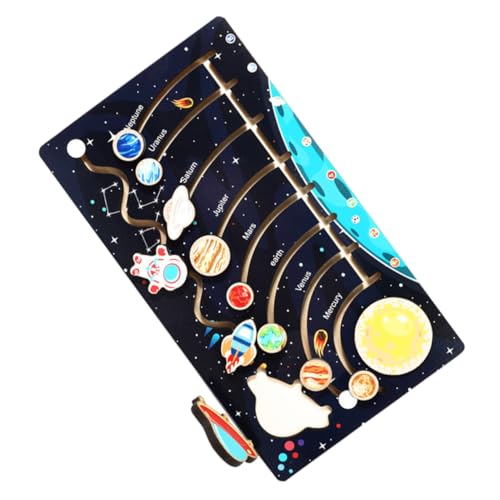 IMIKEYA 1satz Holz Puzzle Spielzeug Für Junge Mädchen Lernspielzeug Sonnensystem Mit Planeten Kreativität Und Logischem Für Vorschulkinder IMIKEYA 1satz Holz Puzzle Spielzeug Für Junge Mädchen Lernspielzeug Sonnensystem Mit Planeten Kreativität Und Logischem Für Vorschulkinder von IMIKEYA