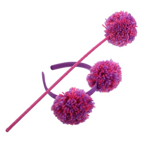 IMIKEYA 1 Satz Pom Headband mit Zauberstab Kreatives Kinderaccessoire für Kostümpartys Halloween und Feierlichkeiten Vielseitig Einsetzbar zur Steigerung der Fantasie und Kreativität IMIKEYA 1 Satz Pom Headband mit Zauberstab Kreatives Kinderaccessoire für Kostümpartys Halloween und Feierlichkeiten Vielseitig Einsetzbar zur Steigerung der Fantasie und Kreativität von IMIKEYA