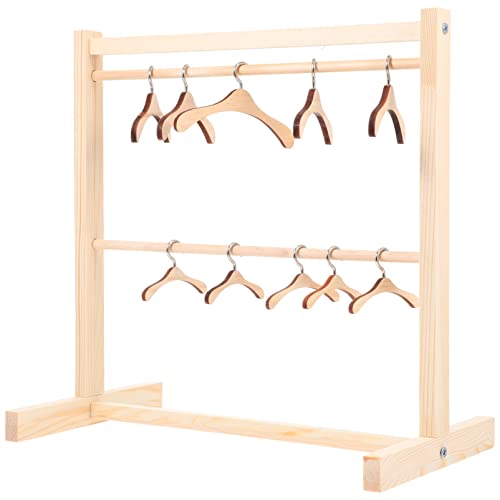 IMIKEYA 1 Satz Puppen-kleiderbügel Aus Holz Aufhänger Kleiderständer Für Puppen Kleiderbügel Für Puppenkleider Puppenhaus Möbel Meerjungfrau Modepuppe Plüsch Babypuppenschrank IMIKEYA 1 Satz Puppen-kleiderbügel Aus Holz Aufhänger Kleiderständer Für Puppen Kleiderbügel Für Puppenkleider Puppenhaus Möbel Meerjungfrau Modepuppe Plüsch Babypuppenschrank von IMIKEYA
