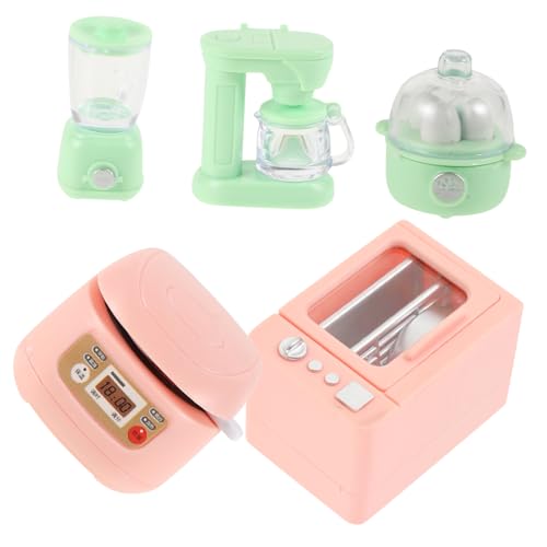 IMIKEYA Set Mit Kinderküche Rollenspielspielzeug Miniatur-kochgeschirr-Set Für Kleinkinder Puppenhaus-Dekorationen von IMIKEYA