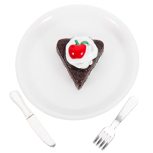 IMIKEYA 1 Satz Puppenhaus-kuchenmodell Mini Spiel Essen Mini -hausdekorationen Mini-hausverzierung Miniatur -lebensmittelspielzeug Dekoratives Mini-Essen Mini- -Rollenspiel Harz Coffee von IMIKEYA