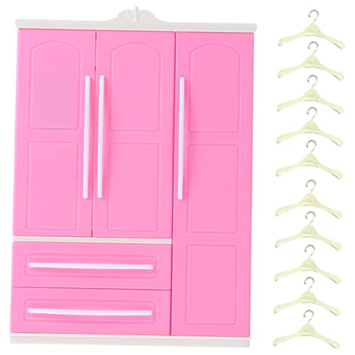 IMIKEYA 1 Satz Puppenkleiderschrank für kinderspielzeug realistische Babypuppe Puppengarderobe puppenhaus zubehör kleiderständer Puppenkleidung Aufbewahrung Puppenschrank IMIKEYA 1 Satz Puppenkleiderschrank für kinderspielzeug realistische Babypuppe Puppengarderobe puppenhaus zubehör kleiderständer Puppenkleidung Aufbewahrung Puppenschrank von IMIKEYA
