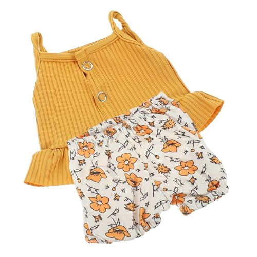 IMIKEYA 1 Satz Puppenkleidung mit Shorts und Trägershirt Teiliges Outfit für Puppen Weiche und Langlebige Stoffe für Kreatives und Puppenmode IMIKEYA 1 Satz Puppenkleidung mit Shorts und Trägershirt Teiliges Outfit für Puppen Weiche und Langlebige Stoffe für Kreatives und Puppenmode von IMIKEYA