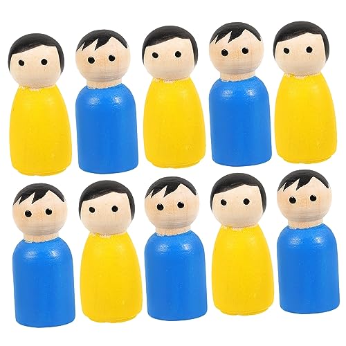 IMIKEYA 1 Satz Puppet Graffiti Peg-Puppen Dekorative Steckpuppe Leute Pfeifen Miniaturspielzeug Handgefertigtes Dekorative Holzpflockfiguren Bastelspielzeug Hölzern IMIKEYA 1 Satz Puppet Graffiti Peg-Puppen Dekorative Steckpuppe Leute Pfeifen Miniaturspielzeug Handgefertigtes Dekorative Holzpflockfiguren Bastelspielzeug Hölzern von IMIKEYA
