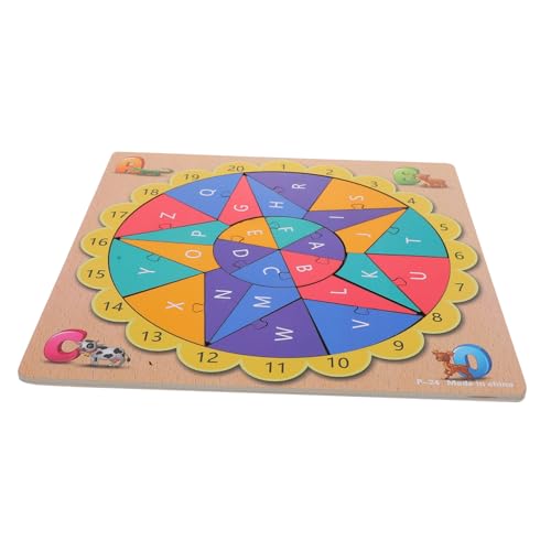 IMIKEYA 1 Satz Puzzle Holzrätsel Englisches Rätsel Bildungsspielzeug englisches Alphabet kleine Rätsel für Zahlenrätsel aus Holz Kindererziehung IMIKEYA 1 Satz Puzzle Holzrätsel Englisches Rätsel Bildungsspielzeug englisches Alphabet kleine Rätsel für Zahlenrätsel aus Holz Kindererziehung von IMIKEYA