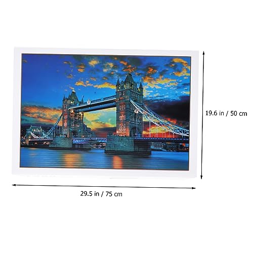 IMIKEYA 1 Satz Puzzle Landschaft Papierpuzzle Teile Kinderpuzzle für Kreativität und Lernspaß Designs Konzentration und Stressbewältigung für Erwachsene IMIKEYA 1 Satz Puzzle Landschaft Papierpuzzle Teile Kinderpuzzle für Kreativität und Lernspaß Designs Konzentration und Stressbewältigung für Erwachsene von IMIKEYA