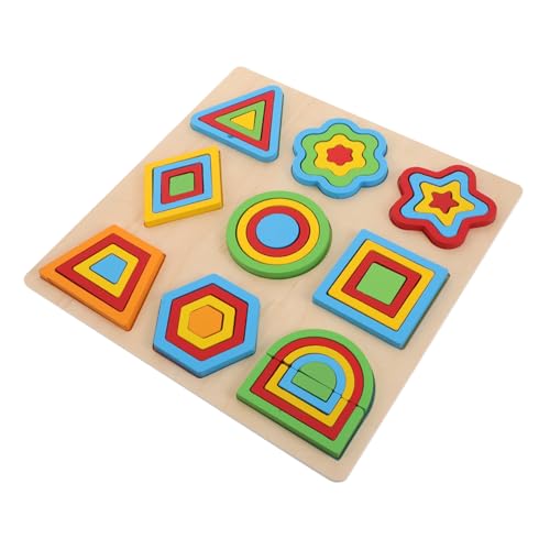 IMIKEYA 1 Satz Puzzle- für die frühe Bildung Formen Puzzle -Rätsel Babypuzzles 12-18 Monate Montessori- aus Holz für Kleinkinder IMIKEYA 1 Satz Puzzle- für die frühe Bildung Formen Puzzle -Rätsel Babypuzzles 12-18 Monate Montessori- aus Holz für Kleinkinder von IMIKEYA