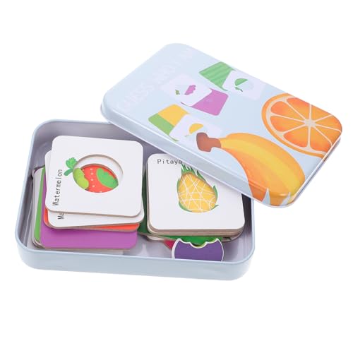 IMIKEYA 1 Satz Puzzle intellektuelles Spiel Geist lehrreich Trainingskarten Trainingsspielzeug für interaktives Spielset Kinderbrettspiel Kindergeschenk Brettspiel für Holz IMIKEYA 1 Satz Puzzle intellektuelles Spiel Geist lehrreich Trainingskarten Trainingsspielzeug für interaktives Spielset Kinderbrettspiel Kindergeschenk Brettspiel für Holz von IMIKEYA