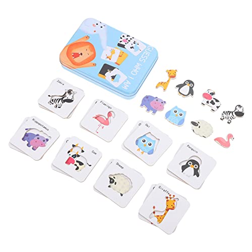 IMIKEYA 1 Satz Puzzle vorschulisches Lernen guter Motor Kleinkindspielzeug logisches Trainingsspielzeug Kognitionskarten- Kindergeschenk intellektuelles Spiel Trainingskarten Holz IMIKEYA 1 Satz Puzzle vorschulisches Lernen guter Motor Kleinkindspielzeug logisches Trainingsspielzeug Kognitionskarten- Kindergeschenk intellektuelles Spiel Trainingskarten Holz von IMIKEYA