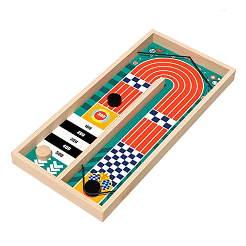 IMIKEYA 1 Satz Rennbahn Catapult Schachspiel für Interaktives Eishockey Brettspiel aus Hochwertigem Fördert Frühkindliche Entwicklung und Soziale Interaktion IMIKEYA 1 Satz Rennbahn Catapult Schachspiel für Interaktives Eishockey Brettspiel aus Hochwertigem Fördert Frühkindliche Entwicklung und Soziale Interaktion von IMIKEYA