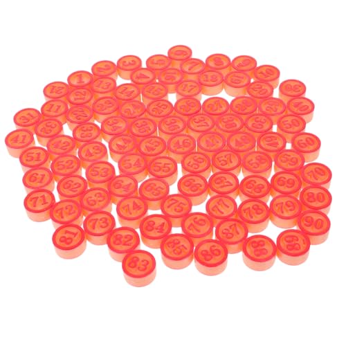 IMIKEYA 1 Satz Schachzubehör Schachbrett Zahlenschachersatz Bingo-Spiel-Requisiten Schach Ersatz Zahlenschach aus Kunststoff Brettspiele Bauern Plastik rot IMIKEYA 1 Satz Schachzubehör Schachbrett Zahlenschachersatz Bingo-Spiel-Requisiten Schach Ersatz Zahlenschach aus Kunststoff Brettspiele Bauern Plastik rot von IMIKEYA