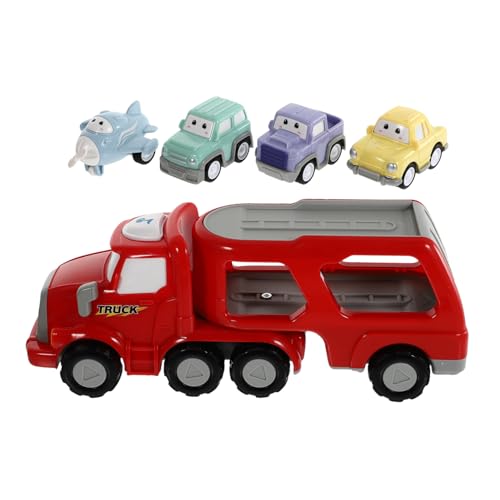 IMIKEYA 1 Satz Schall- Und Leichttechnik -autospielzeug Fahrzeug Cartoon-Fahrzeug- Cartoon-LKW Trägheitsauto Fahrzeugspielzeug Rückzugsfahrzeug Plastik Rot IMIKEYA 1 Satz Schall- Und Leichttechnik -autospielzeug Fahrzeug Cartoon-Fahrzeug- Cartoon-LKW Trägheitsauto Fahrzeugspielzeug Rückzugsfahrzeug Plastik Rot von IMIKEYA