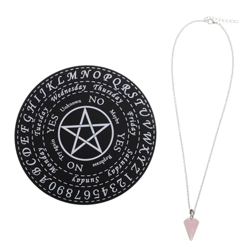 IMIKEYA 1 Satz Sieben-Sterne-Array Holzgravur Holzornament Heim-Wahrsagerei-Requisite Pendelplatte Pendelbrettversorgung Board-Requisiten Meditationspendel-Anhänger- Metall IMIKEYA 1 Satz Sieben-Sterne-Array Holzgravur Holzornament Heim-Wahrsagerei-Requisite Pendelplatte Pendelbrettversorgung Board-Requisiten Meditationspendel-Anhänger- Metall von IMIKEYA