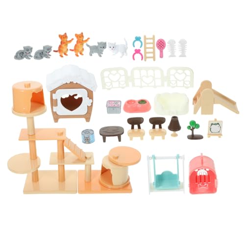 IMIKEYA 1 Satz Simulation Kinderspielzeug Vorgeben Kits Bildungsspielzeug Für Spielzeugkatzenzubehör Hausspielzeug Tun So, DASS Sie Plastik IMIKEYA 1 Satz Simulation Kinderspielzeug Vorgeben Kits Bildungsspielzeug Für Spielzeugkatzenzubehör Hausspielzeug Tun So, DASS Sie Plastik von IMIKEYA