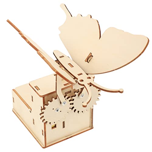 IMIKEYA 1 Satz Simulierte Schmetterlinge DIY Elektrische Mechanische Schmetterlinge Holz Bastelset für Wissenschaftsexperiment und Bastelmaterialien IMIKEYA 1 Satz Simulierte Schmetterlinge DIY Elektrische Mechanische Schmetterlinge Holz Bastelset für Wissenschaftsexperiment und Bastelmaterialien von IMIKEYA