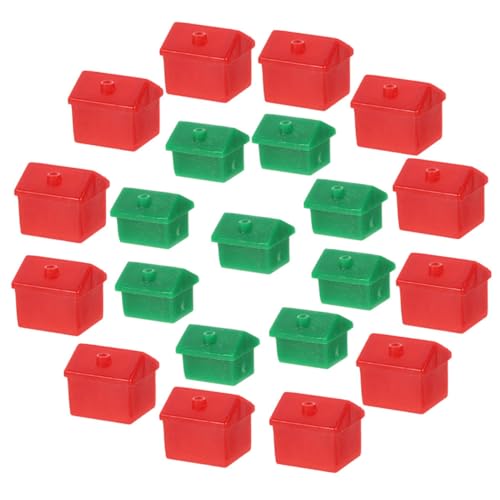 IMIKEYA 1 Satz Spielschachzubehör Haus Brettspielhotel Hotelbrettspiel Accessoires für Spielzimmer Spielkomponente Spielzubehör Hotels Brettspiel Spielzeughäuser Plastik von IMIKEYA