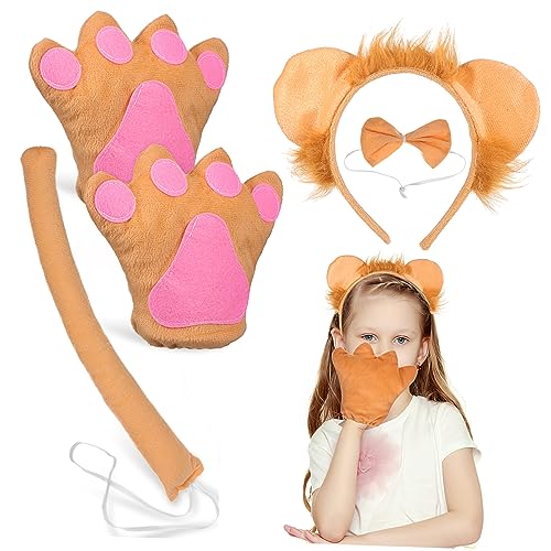 IMIKEYA 1 Satz Stirnband Handschuhe und Fliege für Halloween Karneval und Cosplay Langlebiges und Vielseitiges Tierkostüm Zubehör für Partys und Feiern IMIKEYA 1 Satz Stirnband Handschuhe und Fliege für Halloween Karneval und Cosplay Langlebiges und Vielseitiges Tierkostüm Zubehör für Partys und Feiern von IMIKEYA