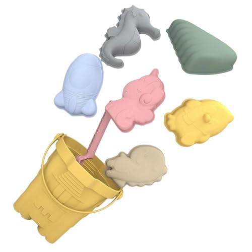 IMIKEYA 1 Satz Strandspielzeug sandspielzeug kinderspielzeug sandwanne sommerspielzeug Toys für draußen Outdoor-Gartenspielzeug für den Strand Kieselgel Yellow IMIKEYA 1 Satz Strandspielzeug sandspielzeug kinderspielzeug sandwanne sommerspielzeug Toys für draußen Outdoor-Gartenspielzeug für den Strand Kieselgel Yellow von IMIKEYA