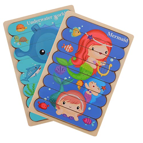 IMIKEYA 1 Satz Streifenpuzzle Lernpuzzle Interaktives Lernspielzeug Puzzle- für frühes Lernen Lernspielzeug für die frühe Bildung Lernspielzeug für Kleinkinder Kinderrätsel Holz IMIKEYA 1 Satz Streifenpuzzle Lernpuzzle Interaktives Lernspielzeug Puzzle- für frühes Lernen Lernspielzeug für die frühe Bildung Lernspielzeug für Kleinkinder Kinderrätsel Holz von IMIKEYA