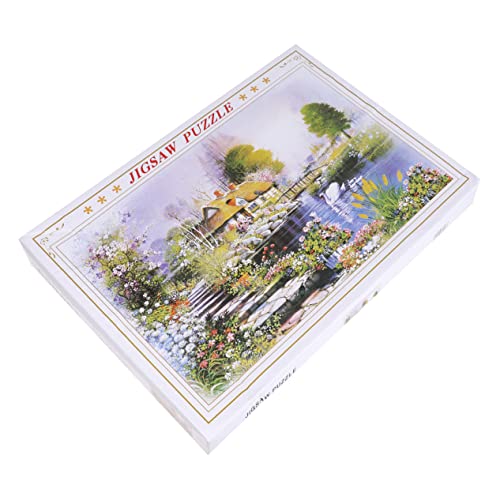 IMIKEYA 1 Satz Teile Landschafts Puzzle aus Papier Kreatives Lehrreiches Puzzle für Landschaftsmalerei Familienspaß und Bildung Perfektes für Gemeinsames IMIKEYA 1 Satz Teile Landschafts Puzzle aus Papier Kreatives Lehrreiches Puzzle für Landschaftsmalerei Familienspaß und Bildung Perfektes für Gemeinsames von IMIKEYA