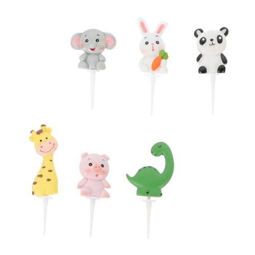 IMIKEYA 1 Satz Tierharz Ornamente Dekorationen Für Zuhause Dekoration Für Das Layout Der Heimszene Party Kuchendekoration Cartoon-schwein- Geburtstagstortendekorationen 6 Stück IMIKEYA 1 Satz Tierharz Ornamente Dekorationen Für Zuhause Dekoration Für Das Layout Der Heimszene Party Kuchendekoration Cartoon-schwein- Geburtstagstortendekorationen 6 Stück von IMIKEYA