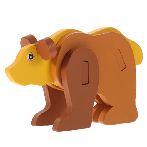 IMIKEYA 1 Satz Tierpuzzle Bausteine rätsel Tierrätsel für Holzpuzzle für Cartoon-Puzzle- Kinderpuzzle Holzpuzzle für Kleinkinder Tierpuzzlespielzeug hölzern IMIKEYA 1 Satz Tierpuzzle Bausteine rätsel Tierrätsel für Holzpuzzle für Cartoon-Puzzle- Kinderpuzzle Holzpuzzle für Kleinkinder Tierpuzzlespielzeug hölzern von IMIKEYA