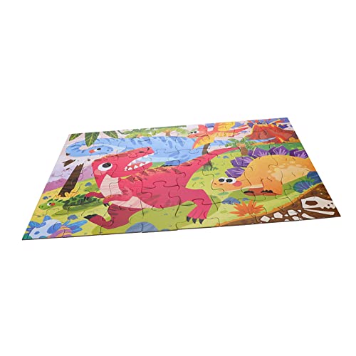 IMIKEYA 1 Satz Tierschutz Puzzle für Teiliges Dinosaurier Matching Puzzle für Frühkindliche Bildung Fördert Logisches und Motorik für Jungen und Jahren von IMIKEYA