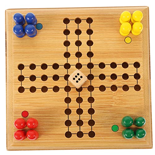 IMIKEYA 1 Satz Tischspiel Fliegendes Schachspiel für Tragbares Brettspiel aus Hochwertigem Bambus Fördert Logisches und Lernfähigkeiten für Reisen und Spielvergnügen IMIKEYA 1 Satz Tischspiel Fliegendes Schachspiel für Tragbares Brettspiel aus Hochwertigem Bambus Fördert Logisches und Lernfähigkeiten für Reisen und Spielvergnügen von IMIKEYA
