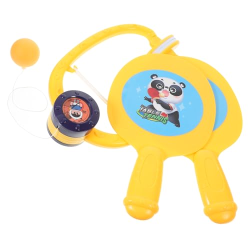 IMIKEYA 1 Satz Tischtennis Kinderspiele Glocke Schaumstoff-tennisbälle Für Kinderspielzeug Klingglöckchen Jingle-Bell-Stick Fidget Yellow Plastik IMIKEYA 1 Satz Tischtennis Kinderspiele Glocke Schaumstoff-tennisbälle Für Kinderspielzeug Klingglöckchen Jingle-Bell-Stick Fidget Yellow Plastik von IMIKEYA