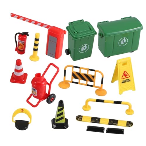 IMIKEYA 1 Satz Verkehrsbarrikadenmodell Kinderspielzeug Zeichen Mini Klein Straße Für Road Schild Verkehrsschild Plastik IMIKEYA 1 Satz Verkehrsbarrikadenmodell Kinderspielzeug Zeichen Mini Klein Straße Für Road Schild Verkehrsschild Plastik von IMIKEYA