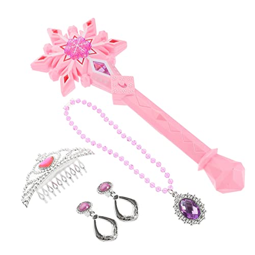 IMIKEYA 1 Satz Zauberstab Schmuckset stutzenhalter geldgeschenke Geburtstag Kinderkommode Prinzessin Cosplay-Kostüm Schneeflocken-Fee-Sticks Prinzessin Krone Plastik Rosa IMIKEYA 1 Satz Zauberstab Schmuckset stutzenhalter geldgeschenke Geburtstag Kinderkommode Prinzessin Cosplay-Kostüm Schneeflocken-Fee-Sticks Prinzessin Krone Plastik Rosa von IMIKEYA