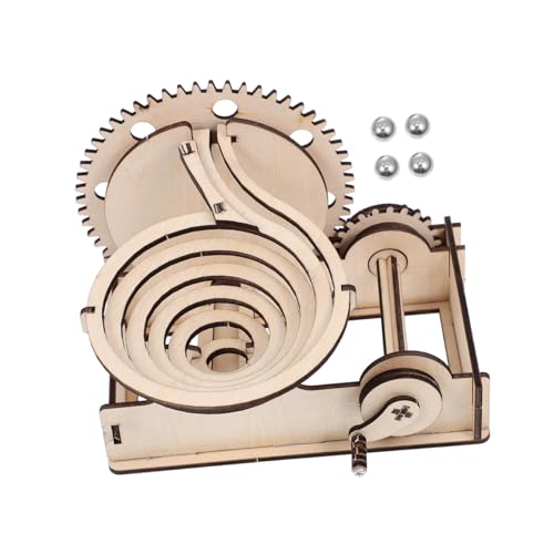 IMIKEYA 1 Satz aus Holzbausteinen Puzzle- Laufkettenmodell 3D-Laufpuzzle Laufpuzzle aus Holz hölzernes marmorpuzzle Murmelbahn 3D-Puzzle Eisen IMIKEYA 1 Satz aus Holzbausteinen Puzzle- Laufkettenmodell 3D-Laufpuzzle Laufpuzzle aus Holz hölzernes marmorpuzzle Murmelbahn 3D-Puzzle Eisen von IMIKEYA