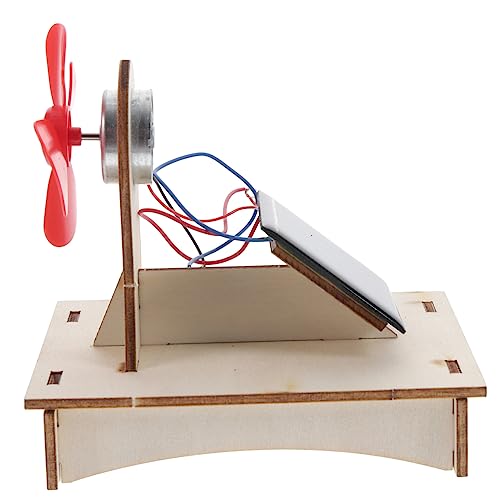 IMIKEYA 1 Satz experimente Experiment Sonnenkollektor Kreativset solar Wissenschaftsexperimentprojekte für DIY-Vorbau-Kits hölzern von IMIKEYA